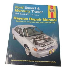 Haynes Repair Manual Ford Escort‎ & Mercury Tracer 1991–2000 All Models #36020